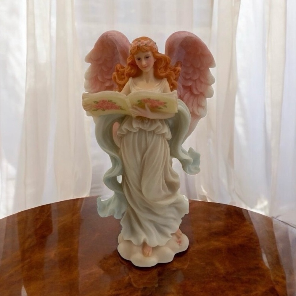 Roman Seraphim Classic Angel Figurine Melody ‘Heaven’s Song’ 1996 Retired, Rare - Picture 9 of 9